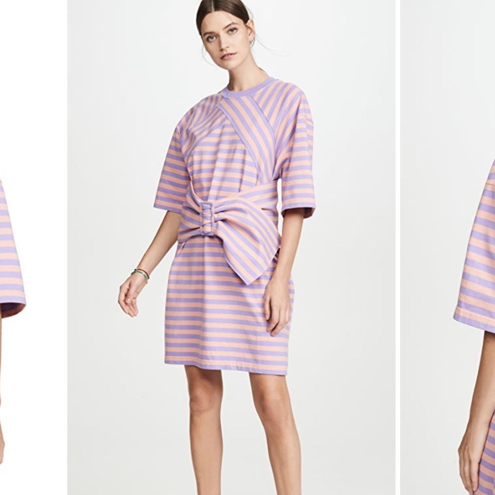 The Marc Jacobs Pastel Striped T-shirt Dress Size M/L